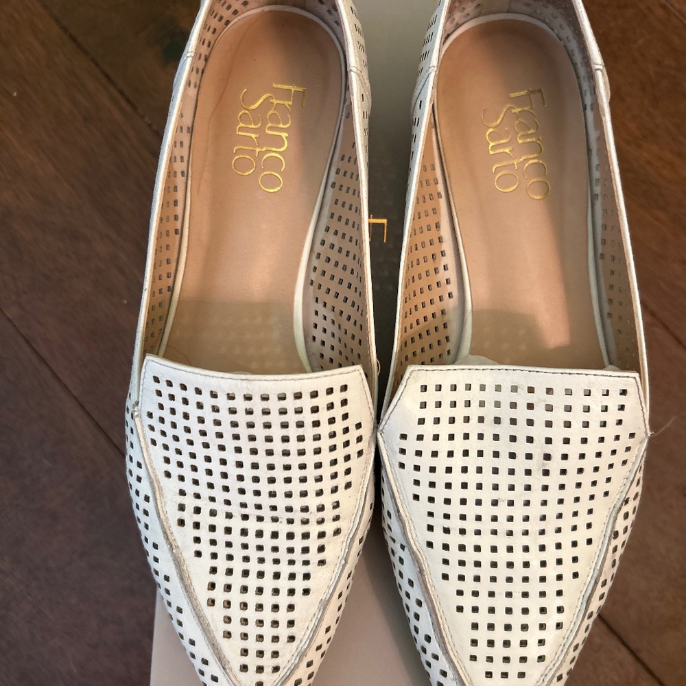 Franco Sarto Starland 3 White loafer 8M